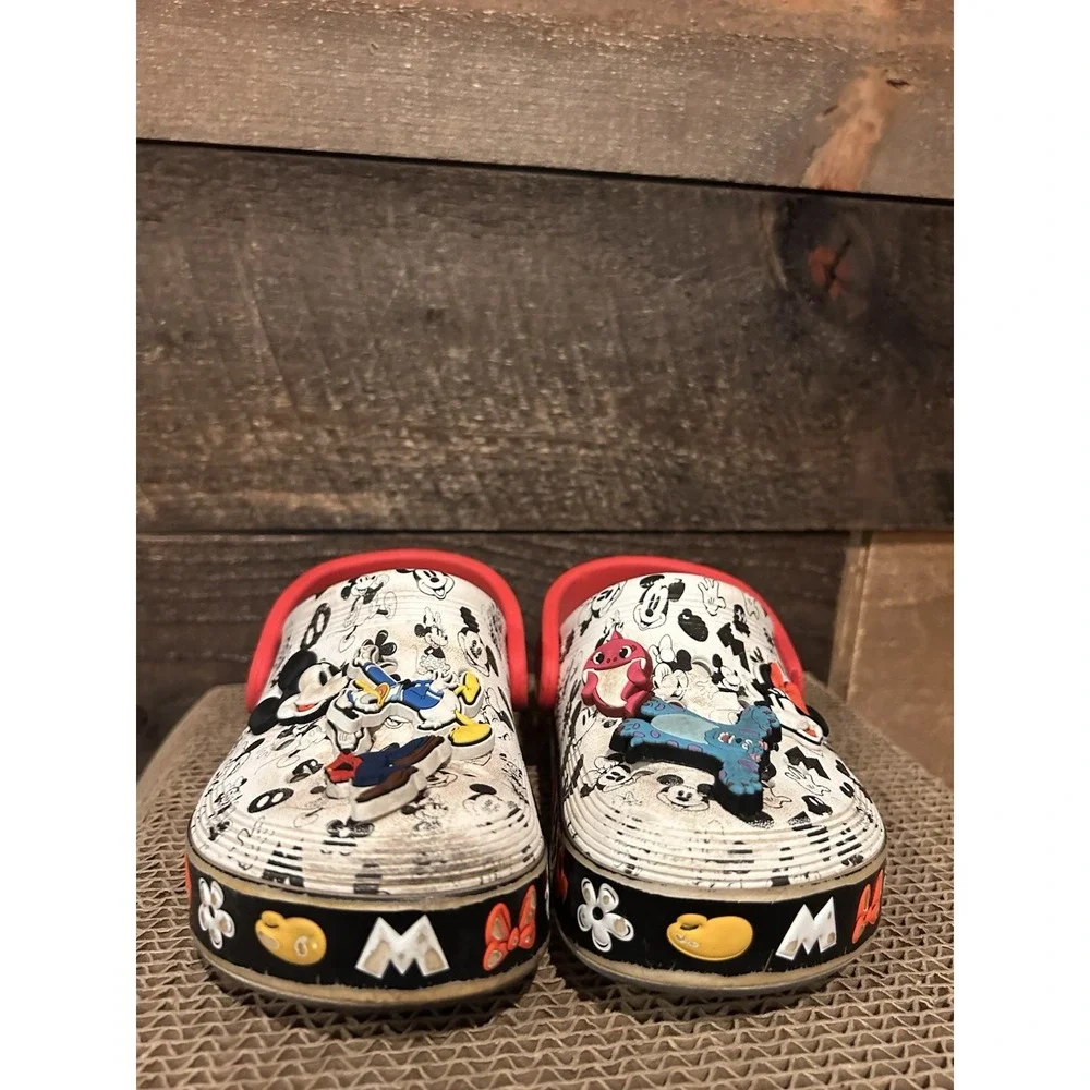 Crocs Mickey Off Court Clog‎ Red & Black Childs Size 10